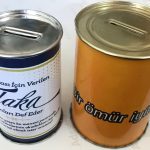 Silindir Metal Kumbara