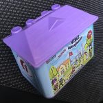 Plastik Renkli kilitli Ev Kumbara - Görsel 3